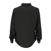 Vantage Women's Black Blended Poplin Shirt