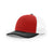 Richardson Red/White/Black Mesh Back Tri-Colors Trucker Hat