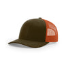 Richardson Women's Dark Loden/Jaffa Orange Low Pro Trucker Hat