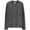 Alternative Apparel Unisex Dark Heather Grey Long Sleeve Go-To T-Shirt