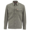 SIMMS Men's Olive Guide Long Sleeve Shirt - Solid