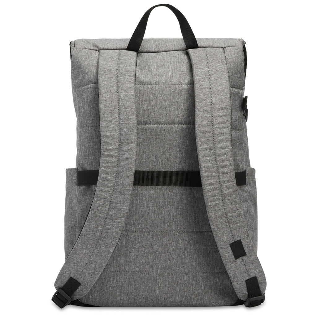 Timbuk2 Grey Heather Incognito Tech Flap Backpack
