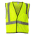 ML Kishigo Men's Lime Economy Mesh 1-Pocket Vest