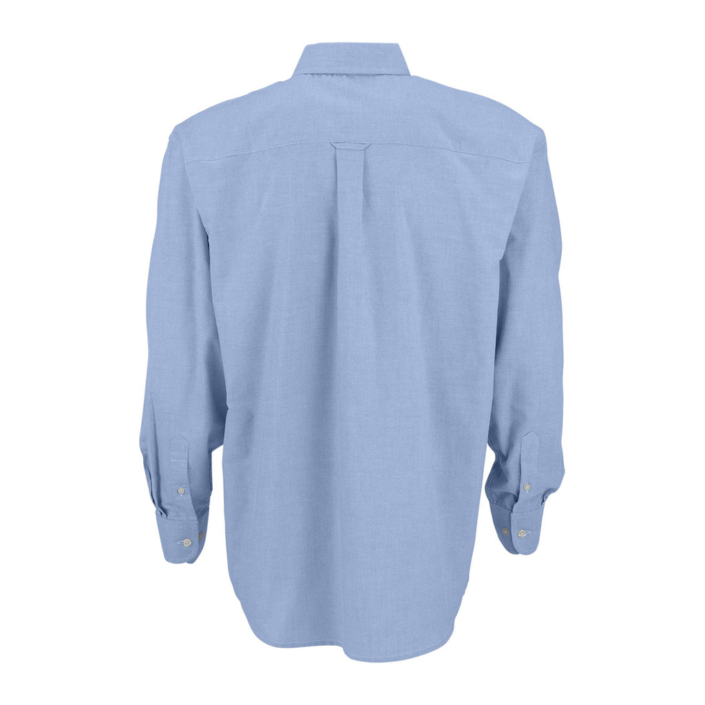 Vantage Men's Blue Repel and Release Oxford Shirt
