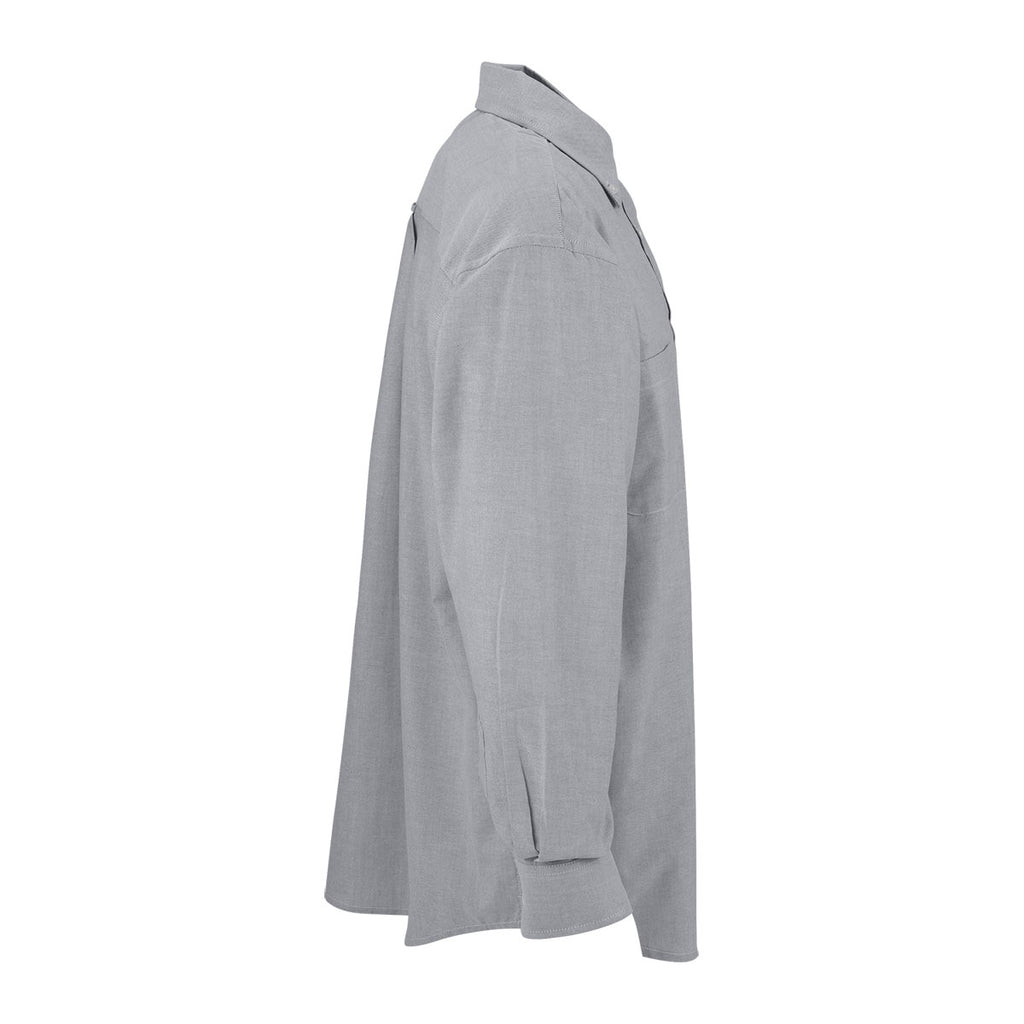 Vantage Men's Grey Repel and Release Oxford Shirt