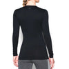 Under Armour Women's Black ColdGear Fitted Long Sleeve Crew