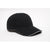 Pacific Headwear Black/White Velcro Adjustable Brushed Twill Cap With Sandwich Visor