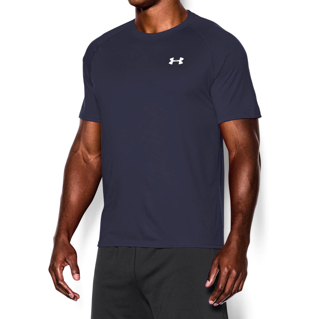 Under Armour Men's Midnight Navy/White Tech Short Sleeve T-Shirt