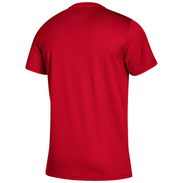 adidas Men's Power Red Clima Tee