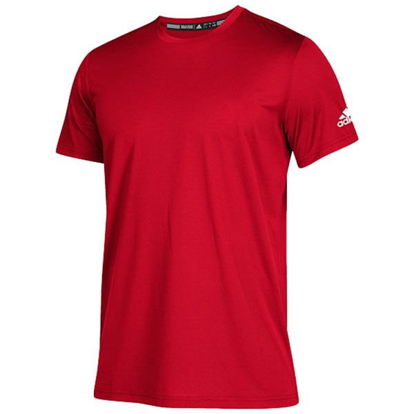 adidas Men's Power Red Clima Tech Tee - Main Image