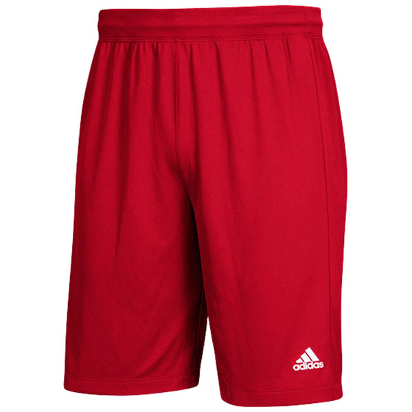 adidas Men's Power Red Clima Tech Shorts - Main Image