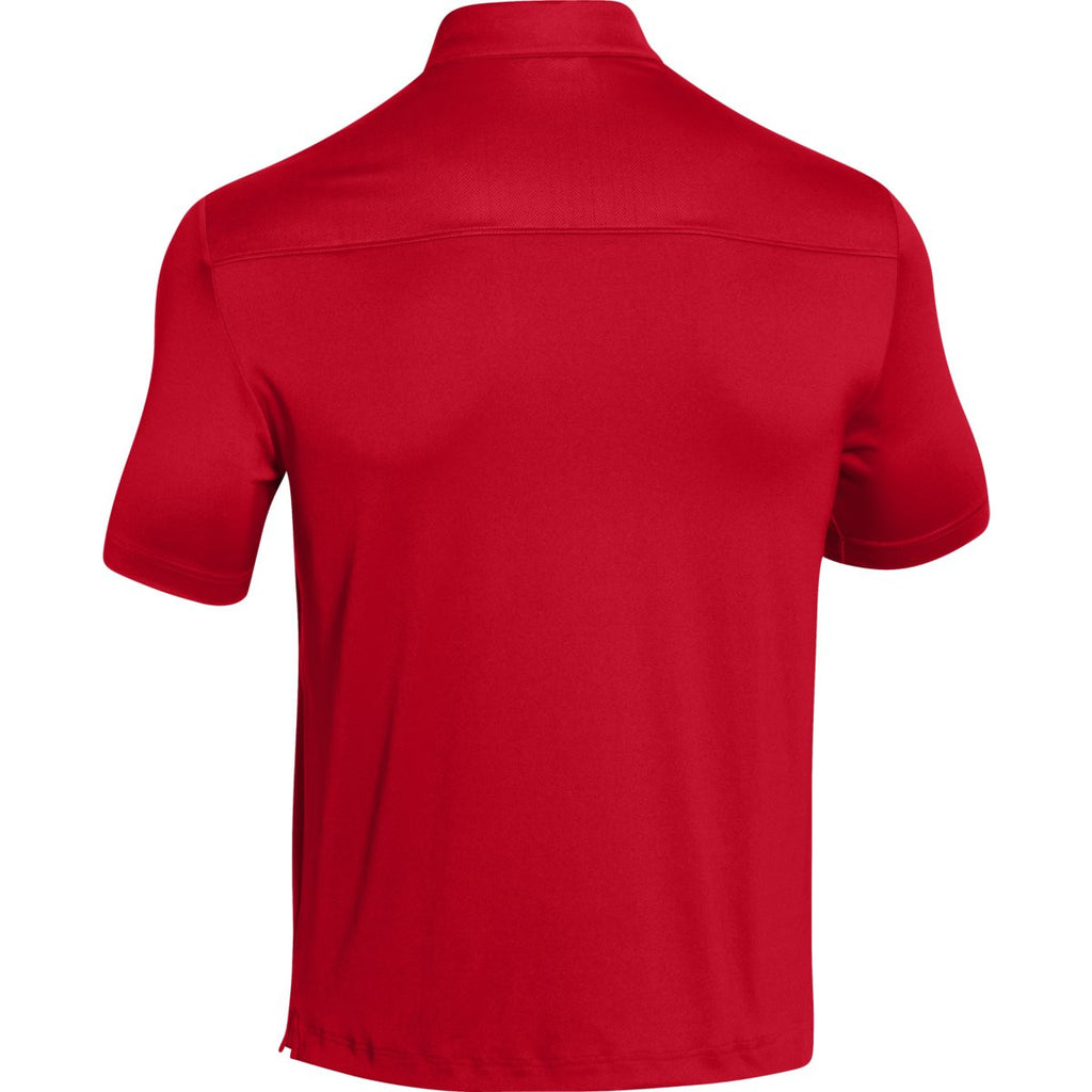Under Armour Men's Red Ultimate Polo