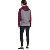 Under Armour Women's Carbon Heather/Maroon Storm AF Colorblock Hoodie