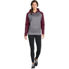 Under Armour Women's Carbon Heather/Maroon Storm AF Colorblock Hoodie