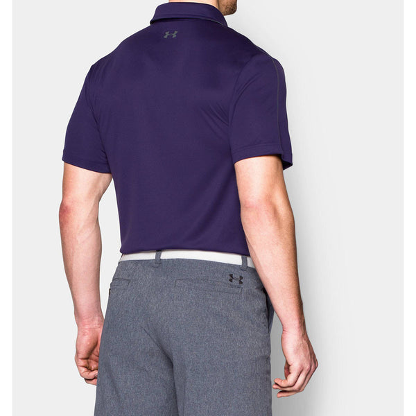 purple under armour polo