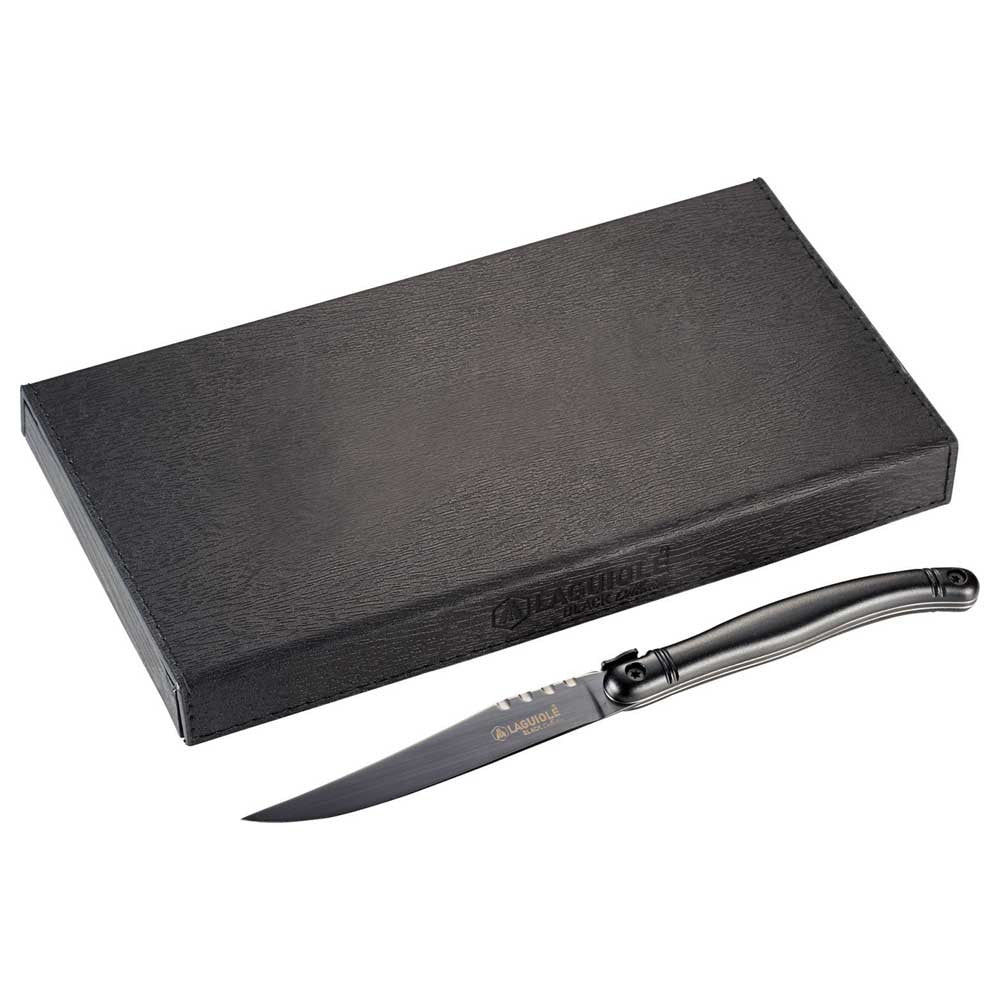 Laguiole Black Knife Set