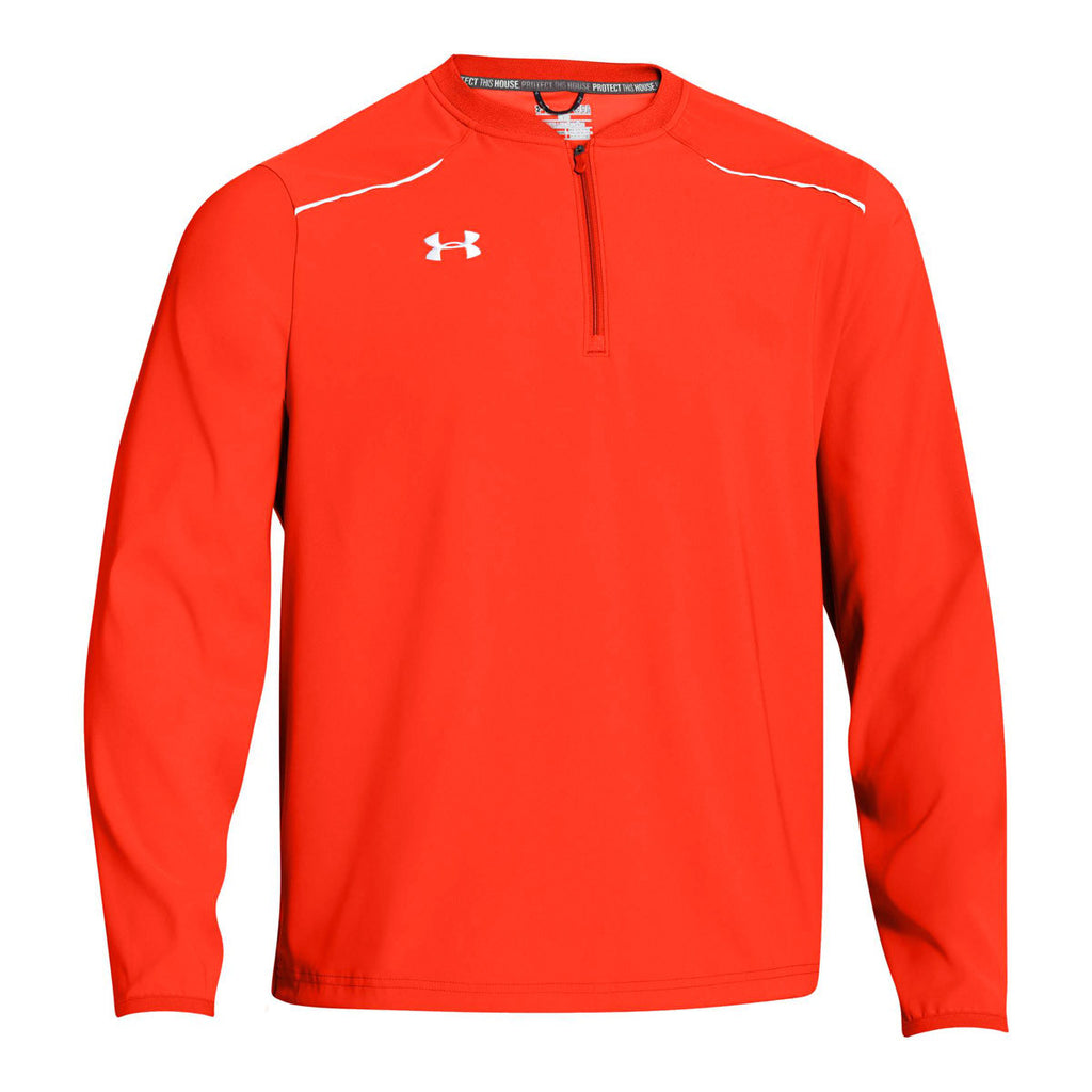 Under Armour Men s Team Deep Orange UA Ultimate Cage Team Jacket