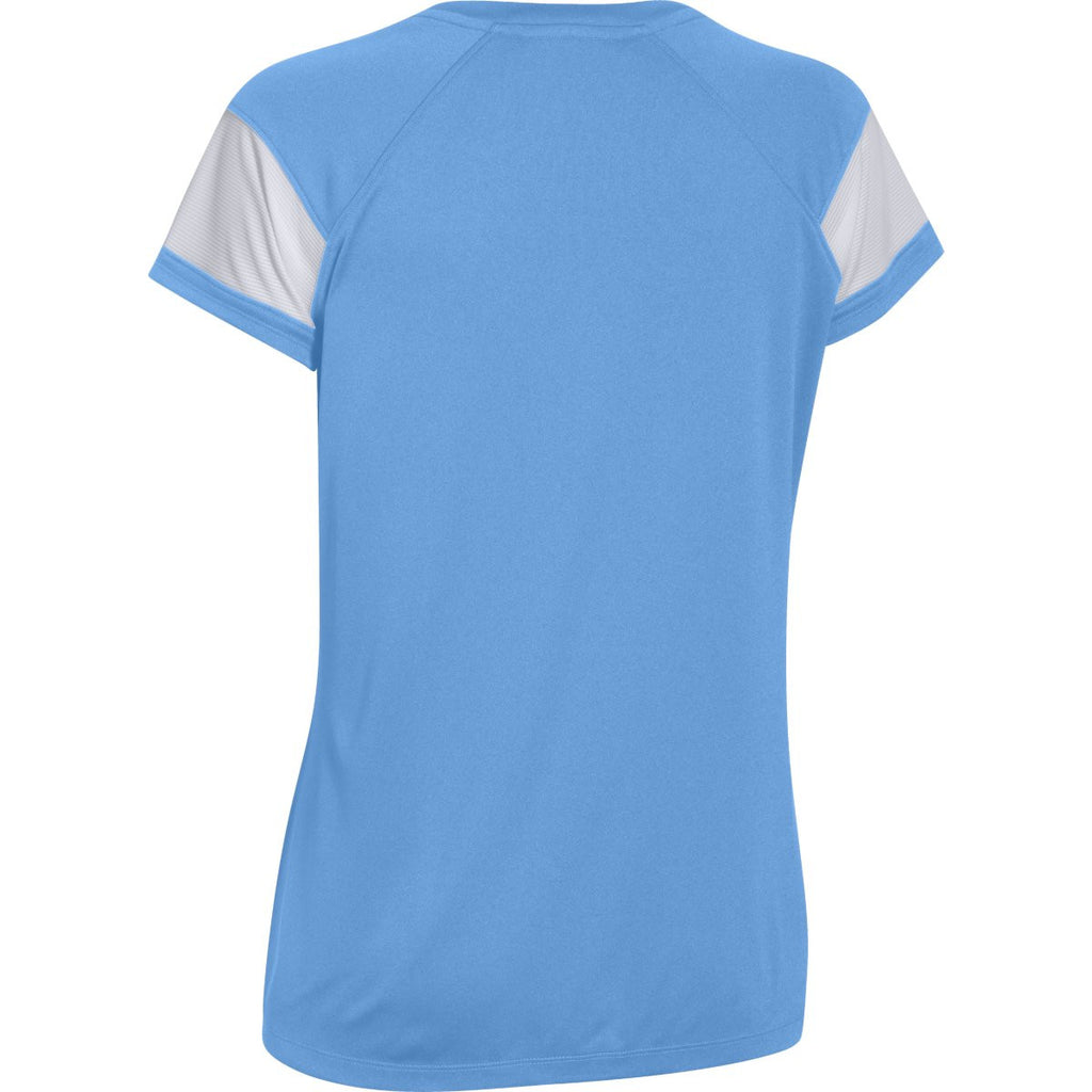 Under Armour Women's Carolina Blue Zone S/S T-Shirt