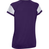 Under Armour Women's Purple Zone S/S T-Shirt