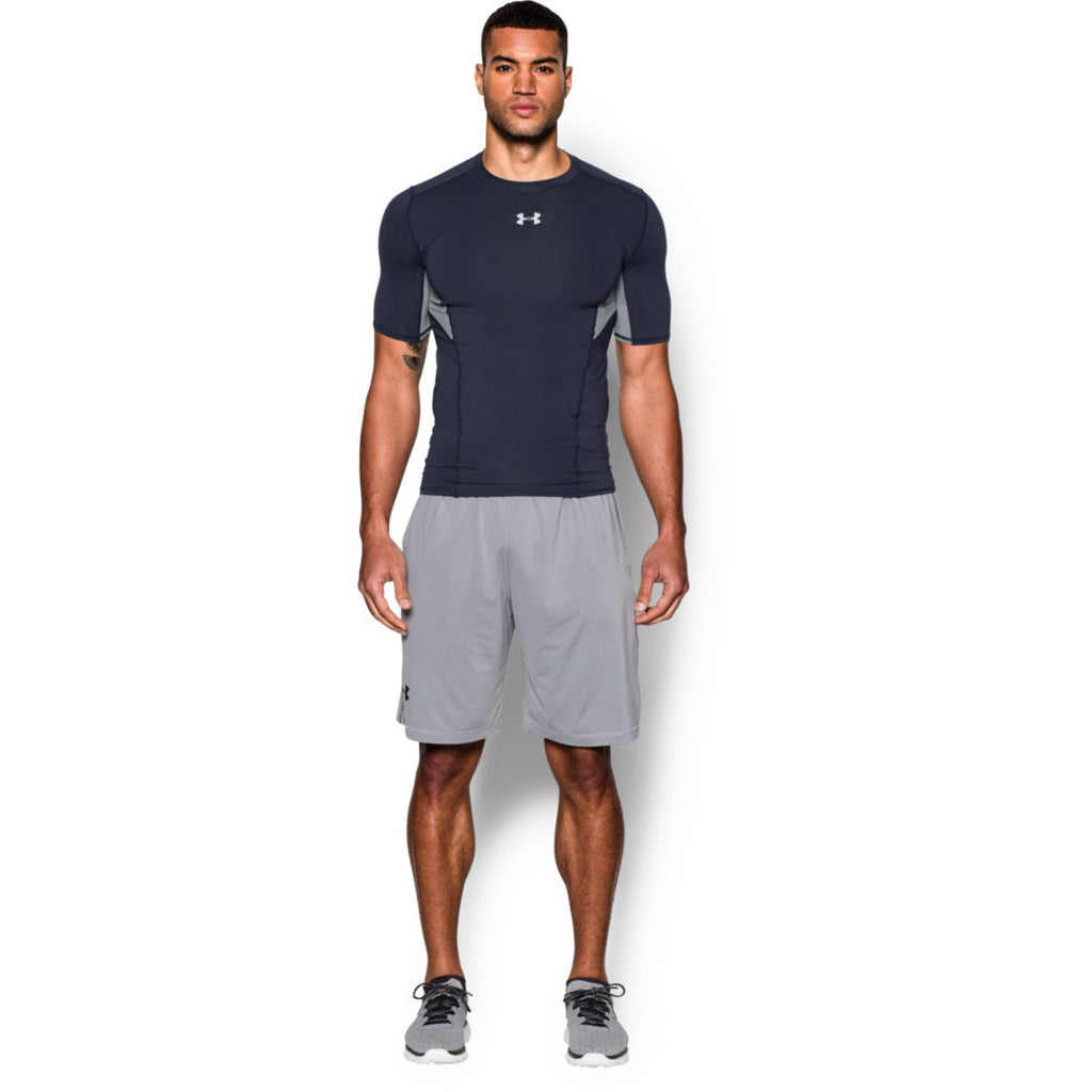 Under Armour Men's Midnight Navy HG CoolSwitch Comp Short Sleeve T-Shi