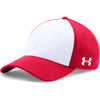 Under Armour Red/White Color Blocked Blitzing Cap
