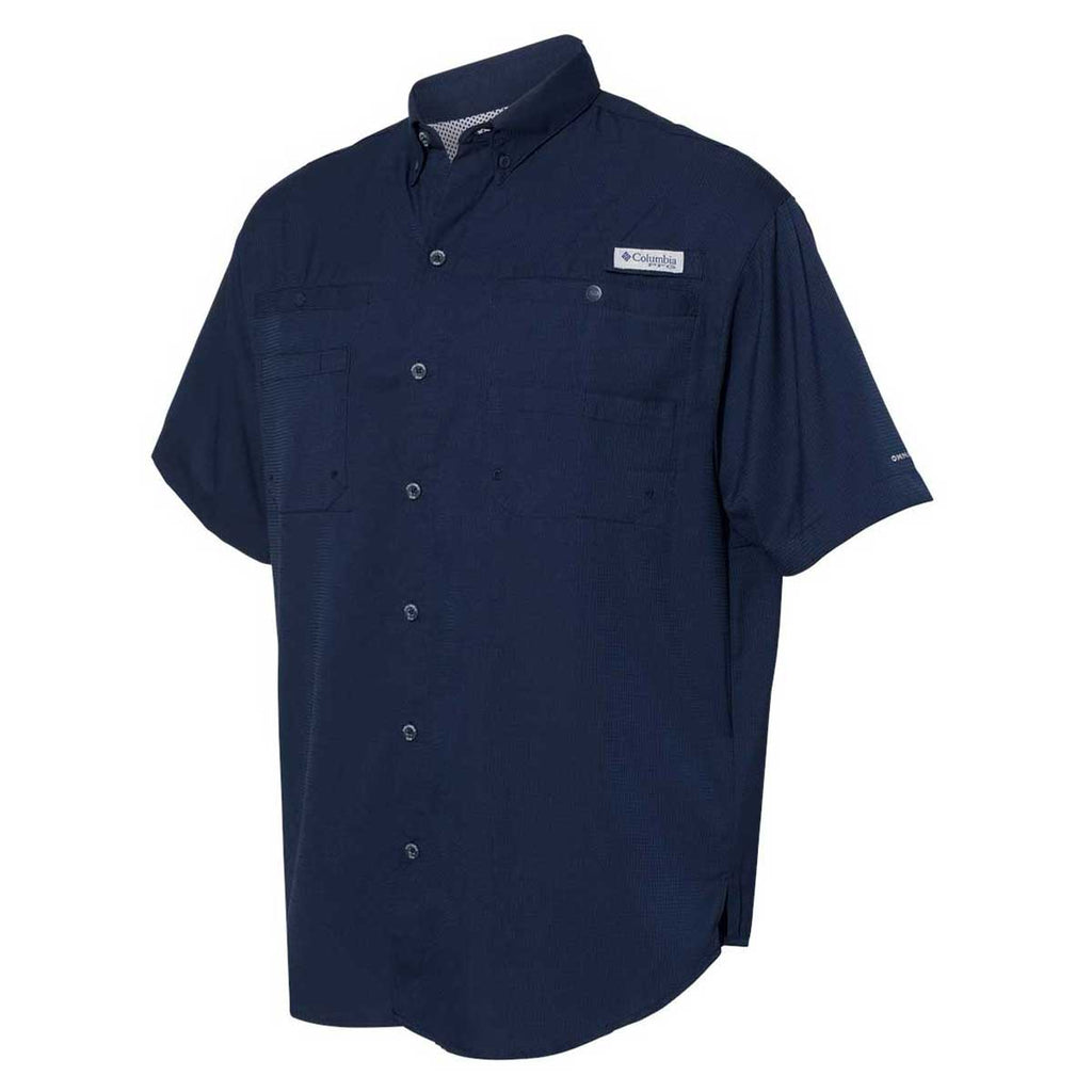 Columbia Men's Tamiami II Short Sleeve Shirt - Collegiate Navy - XL