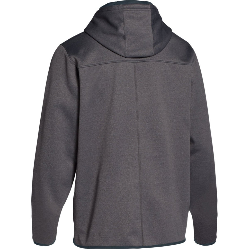 Rally Under Armour Men's Carbon Heather Double Threat Hoodie