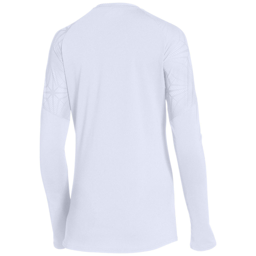 Under Armour Women's White Coolswitch Long Sleeve Jersey