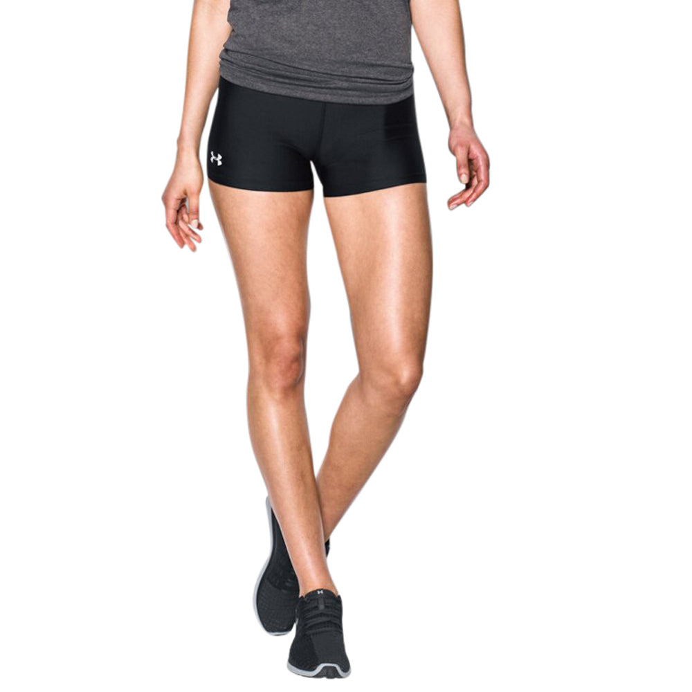 Under Armour Women's Black On The Court Shorts 3"
