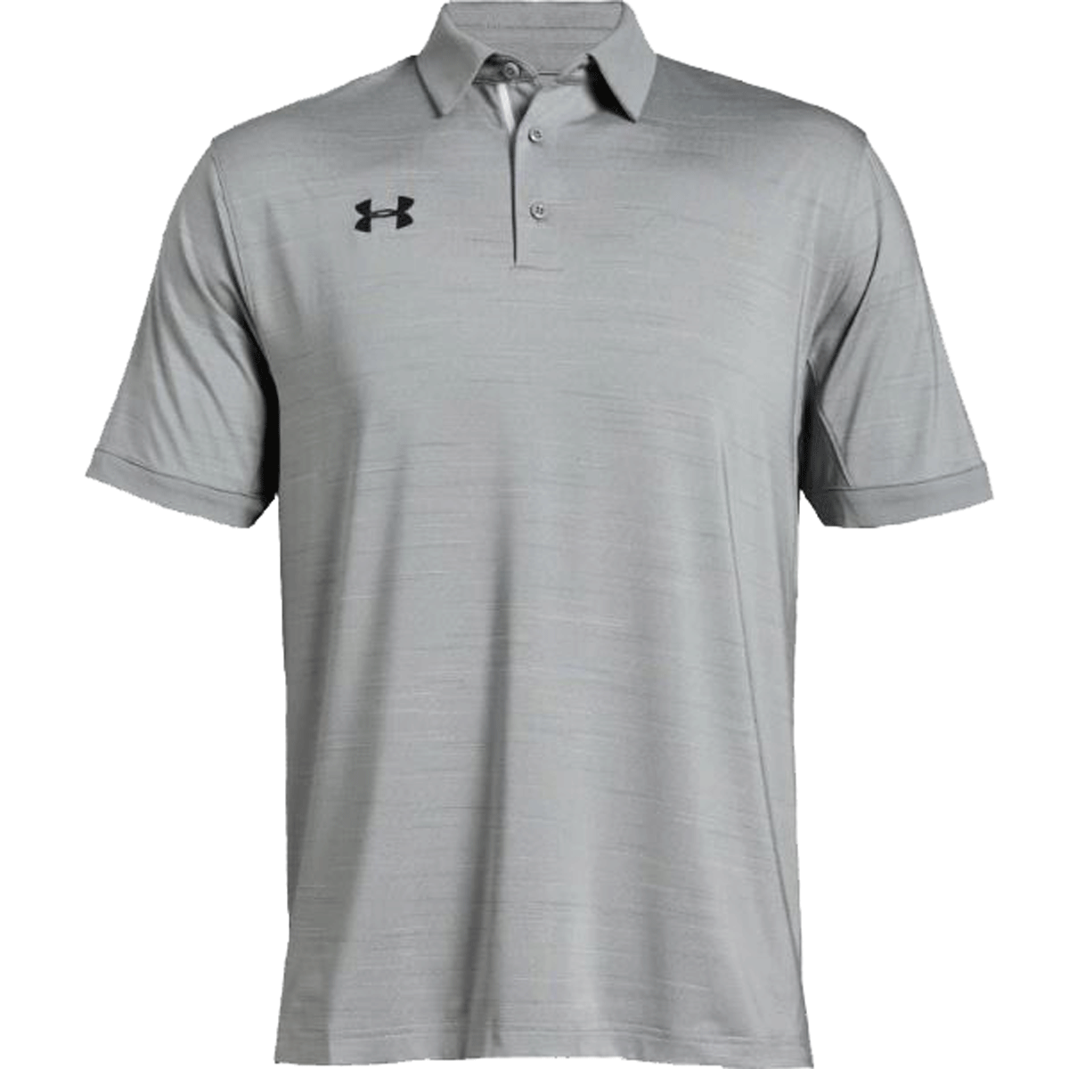 Under Armour Men s Steel Medium Heather Elevated Polo