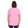 Threadfast Unisex Charity Pink Pigment Dye Short-Sleeve T-Shirt
