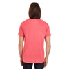 Threadfast Unisex Red Pigment Dye Short-Sleeve T-Shirt