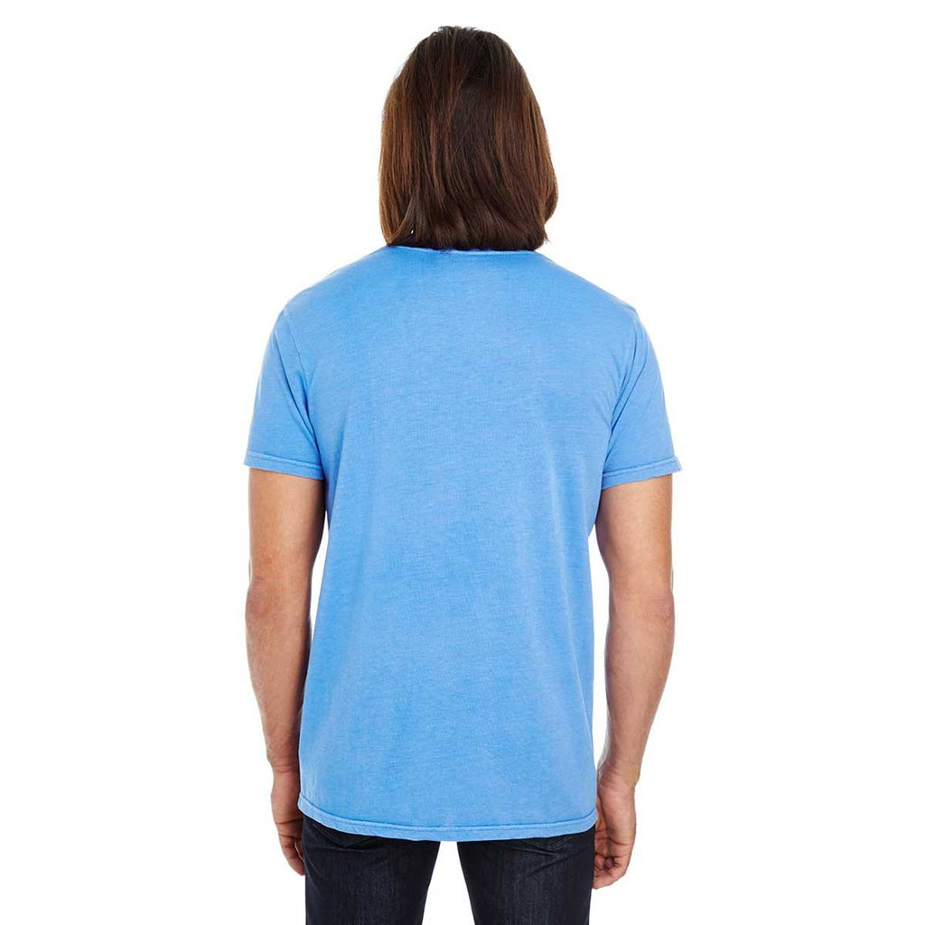 Threadfast Unisex Royal Pigment Dye Short-Sleeve T-Shirt