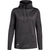 Under Armour Women's Charcoal Full Heather Novelty Funnel Neck Hoody