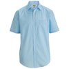 Edwards Men's Blue Essential Broadcloth Shirt