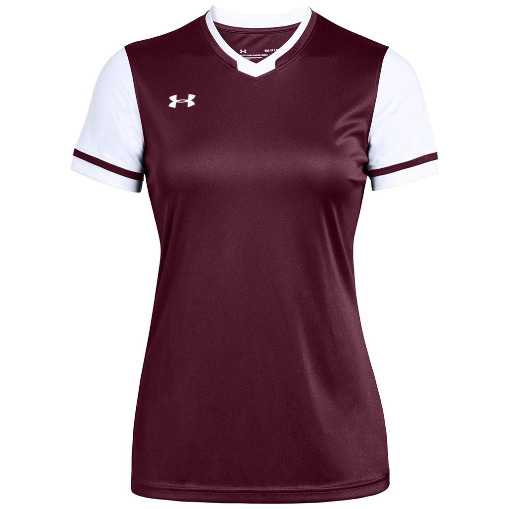 Under Armour Women's Maroon Maquina 2.0 Jersey