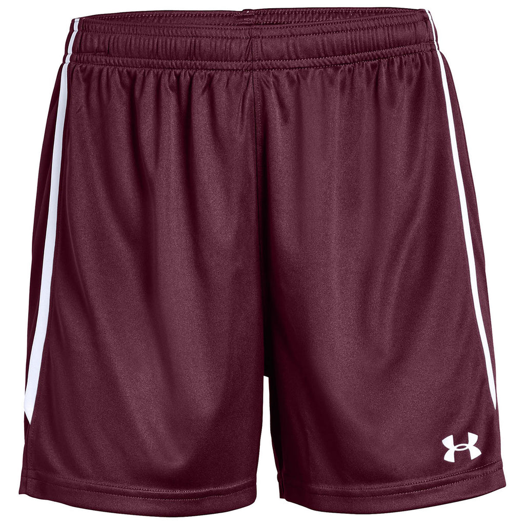 Under Armour Women's Maroon Marquina 2.0 Shorts