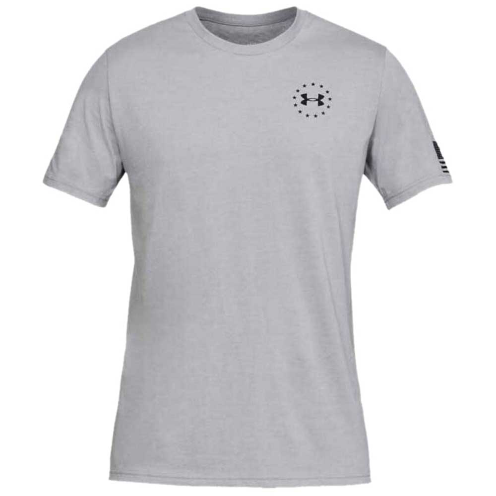 Under Armour Men's Steel Light Heather/White Athletics T-Shirt