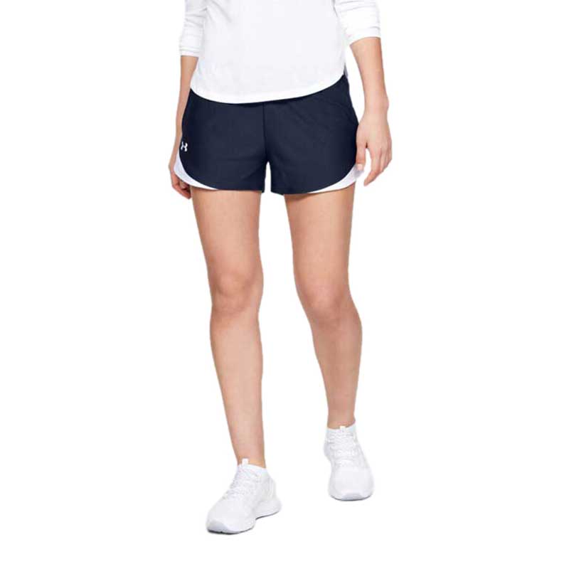 Under Armour Women's Midnight Navy Play Up Shorts 3.0