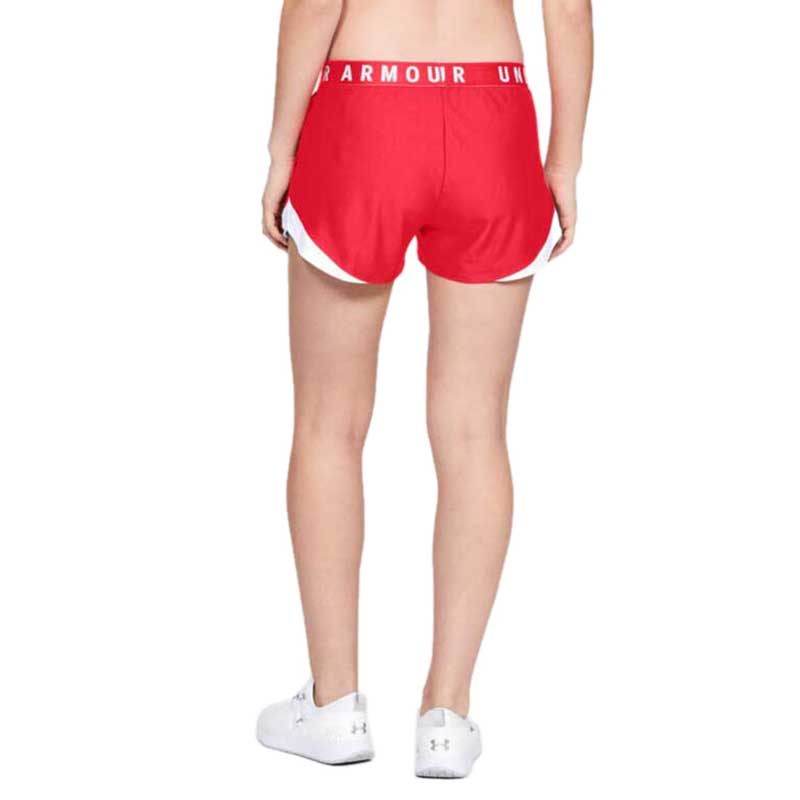 Under Armour Women's Red Play Up Shorts 3.0