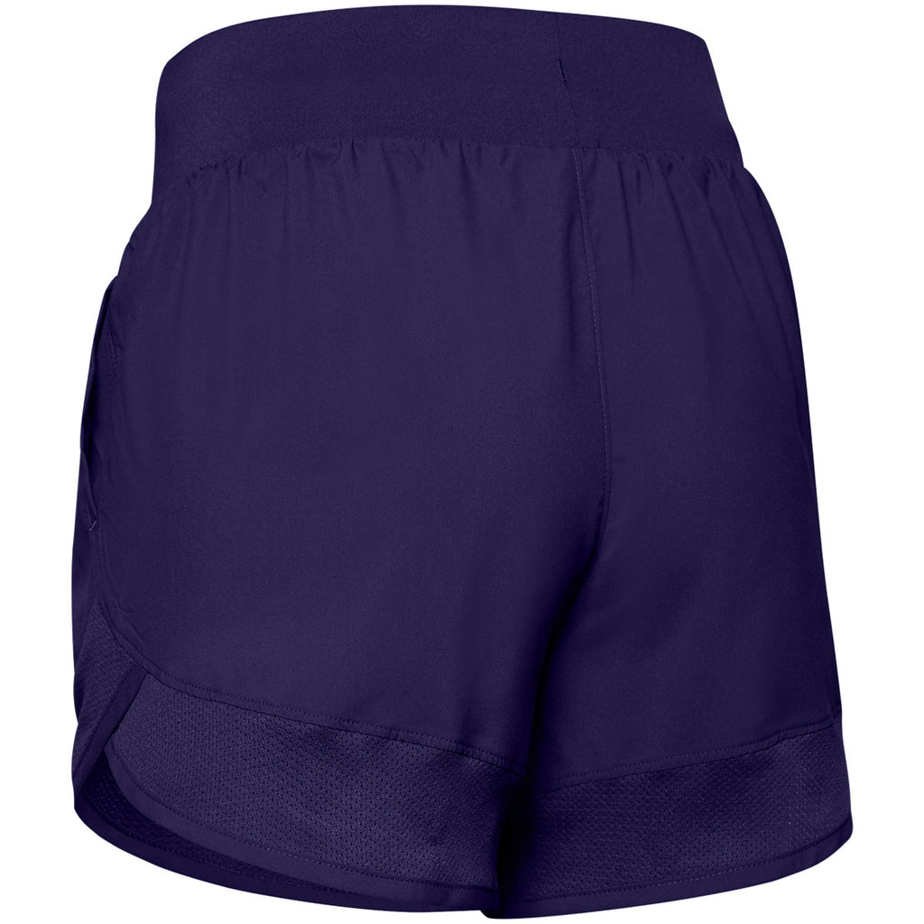 Under Armour Women's Purple Woven Training Shorts