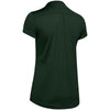 Under Armour Women's Forest Green Team Performance Polo