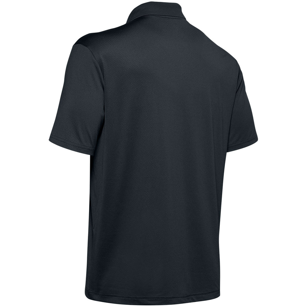 Under Armour Men's Stealth Gray Team Performance Polo