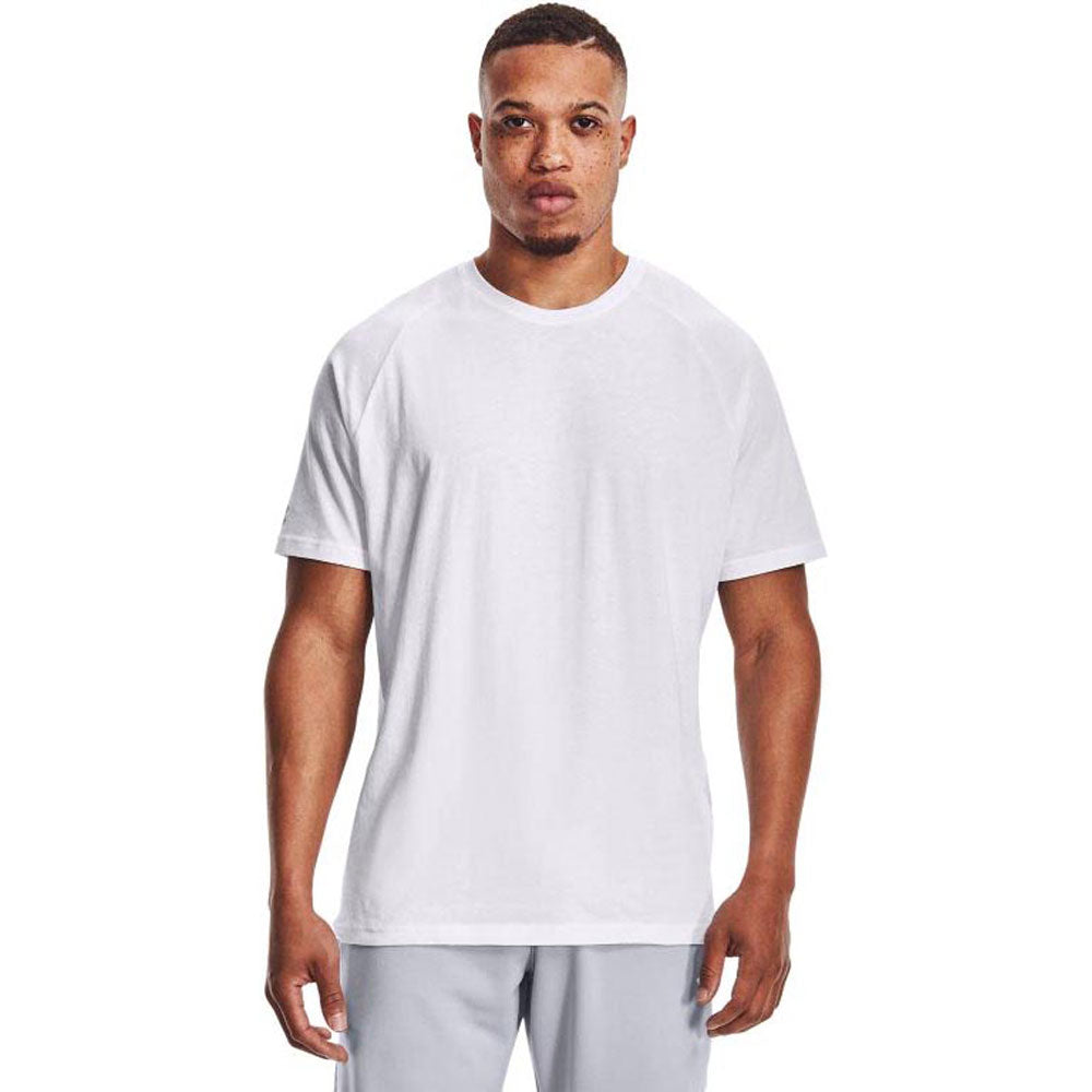 Under Armour Men's White/Mod Grey Athletics T-Shirt