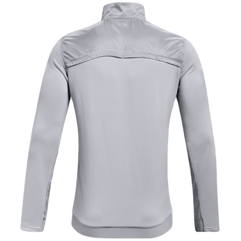 Under Armour Men's Mod Grey/White Command Warm-Up Full-Zip