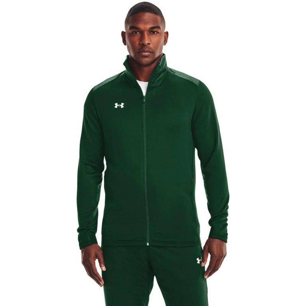 Under Armour Men's Forest Green/White Command Warm-Up Full-Zip