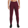 Under Armour Women's Maroon/White Command Warm-Up Pants