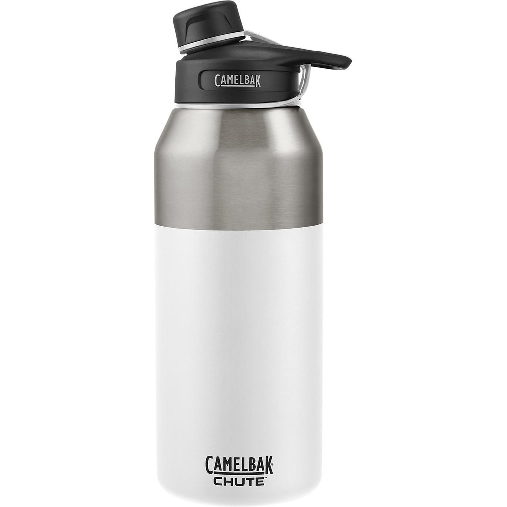CamelBak White Stainless Vacuum Chute 40 oz. Bottle