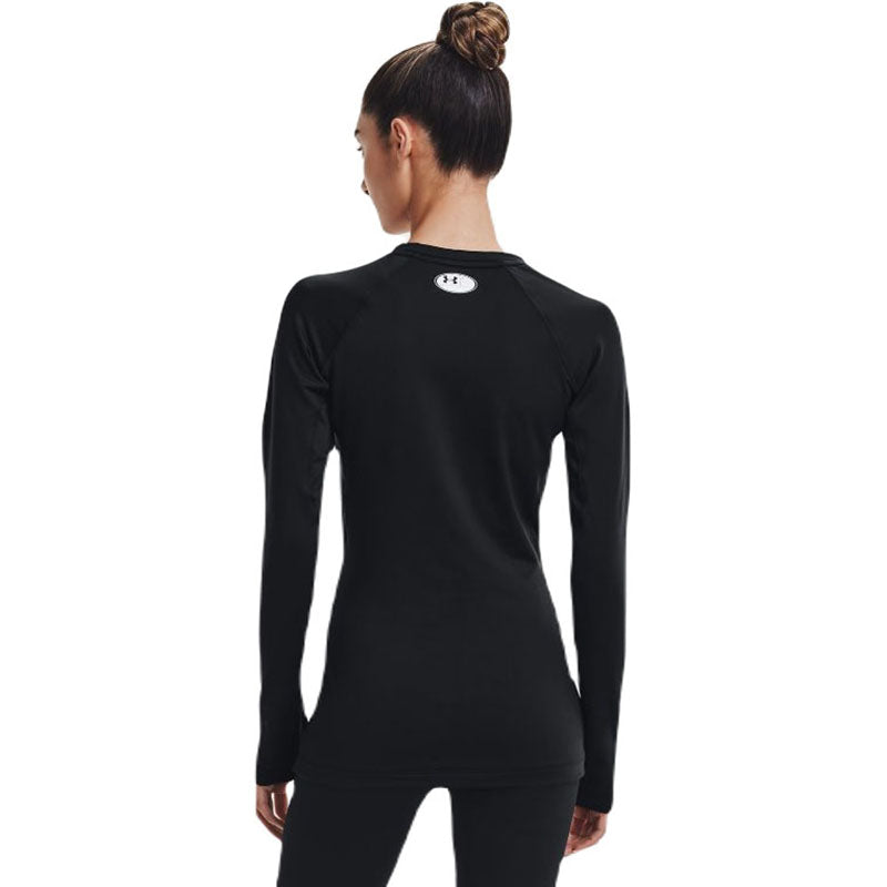 Under Armour Women's Black/White Authentics Crew