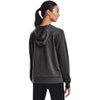Under Armour Women's Jet Grey Rival Terry Hoodie